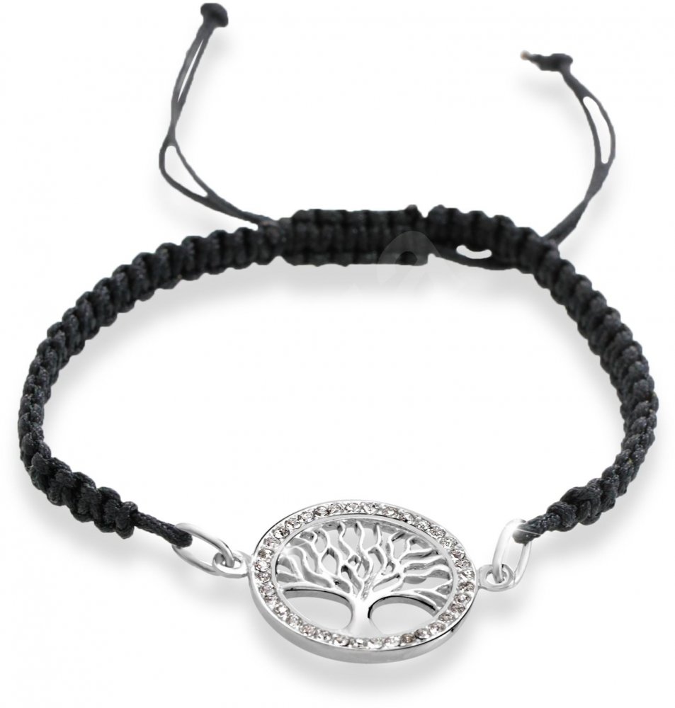 Náramek se Swarovski krystaly Strom života