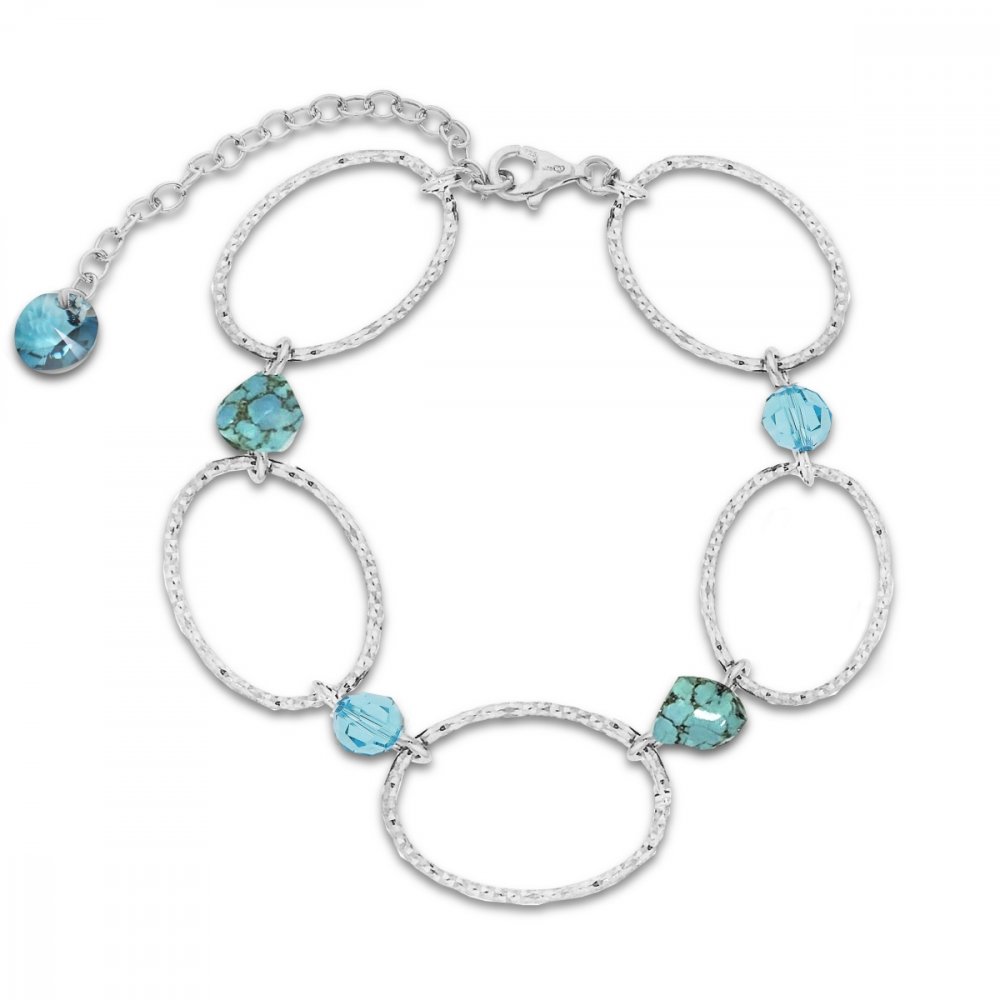 Náramek tyrkysový Meteor B6673LTU14TU Light Turquoise