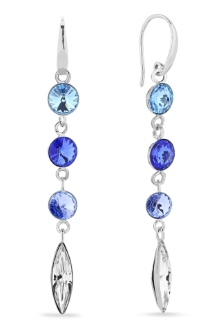 Náušnice se Swarovski Elements Willow KW112234200AQC Aqua