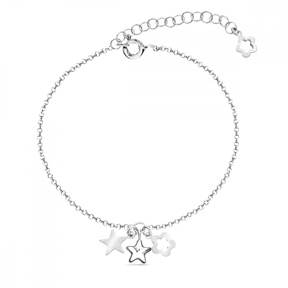 Náramek čirý se Swarovski Elements Joy BMIX2816C Krystal