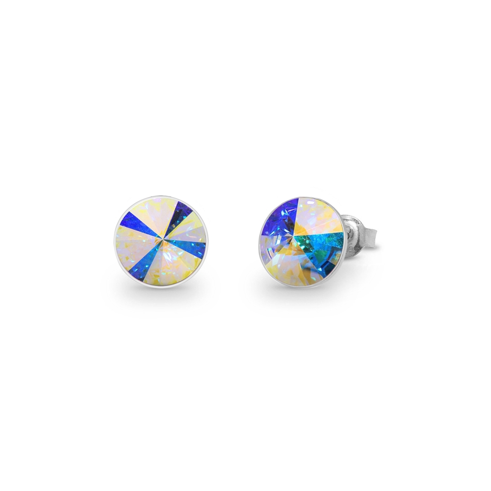 Náušnice Rivoli se Swarovski Elements Sweet Candy Studs K1122SS39AB měnivé 8 mm