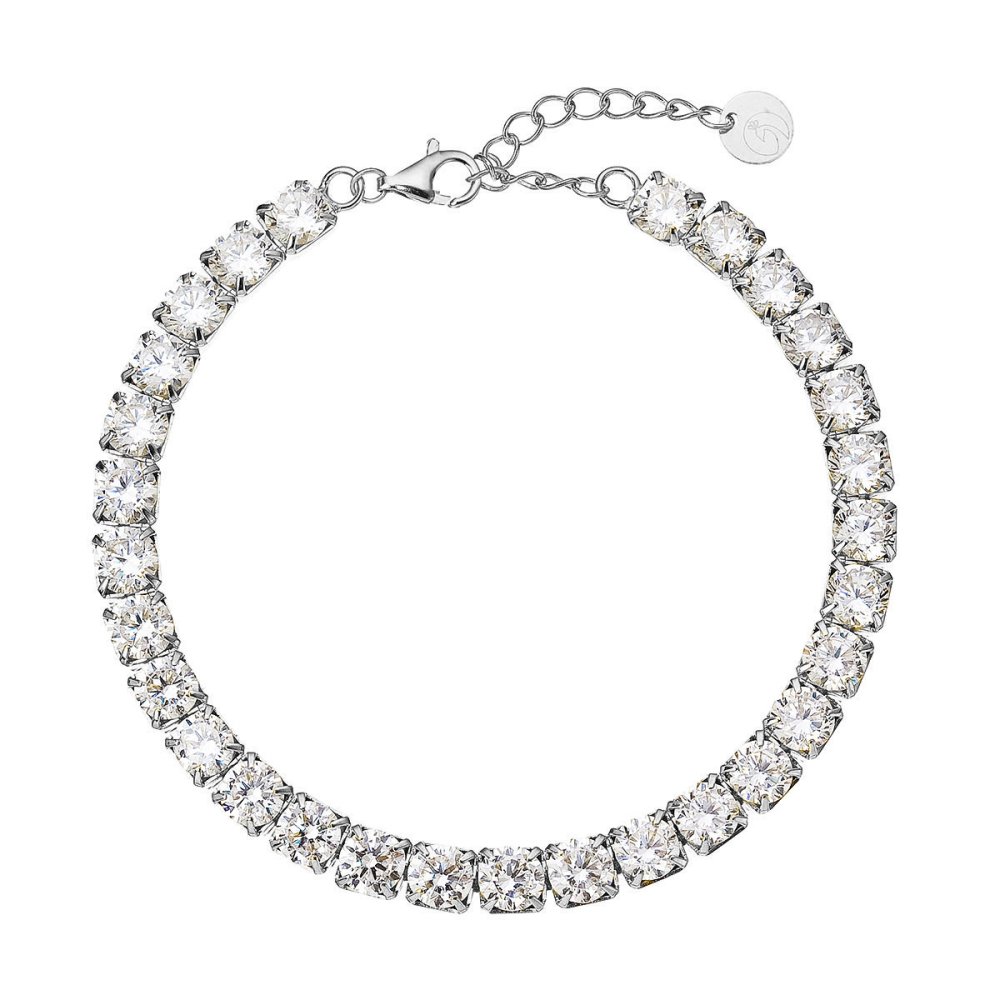 Luxusní stříbrný tenisový náramek 13098.1