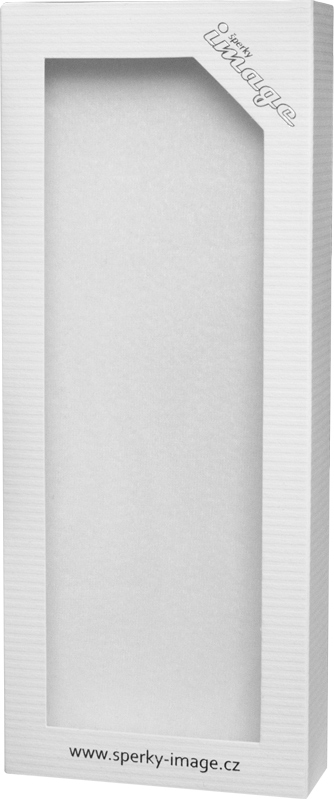 Dárková krabička na šperky a ostatní zboží bílá