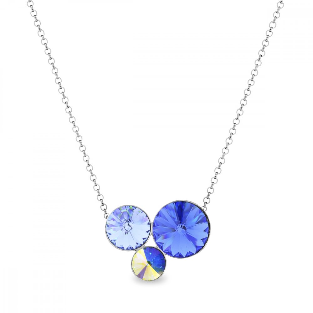 Stříbrný náhrdelník se Swarovski Elements Sweetie N11223SAAB