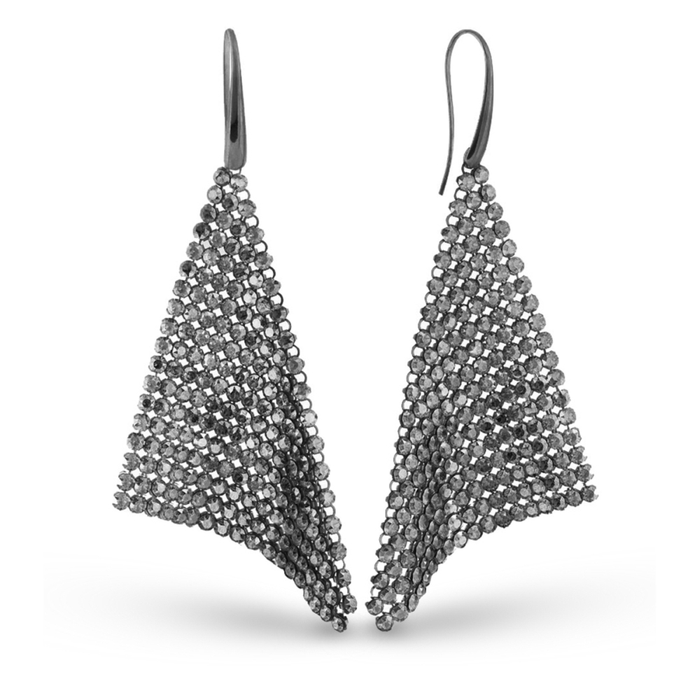 Náušnice se Swarovski Elements Chic KWMESH18SN