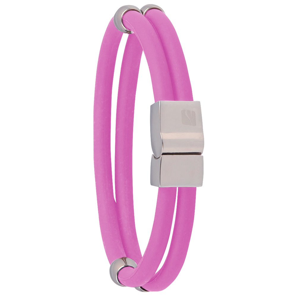 Magnetický náramek Toliman růžový 19,5 cm