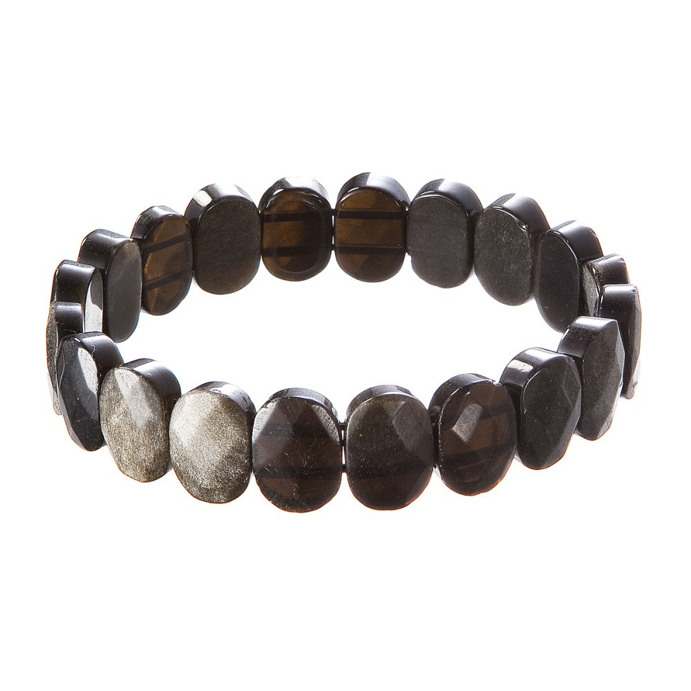 Levně Náramek s minerálními kameny onyx 43057.3