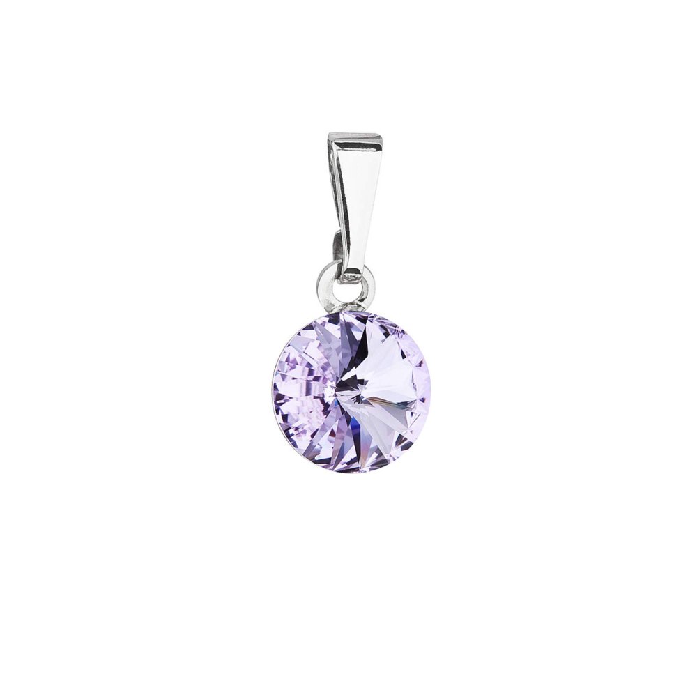 Přívěsek Rivoli se Swarovski Elements Violet 8 mm
