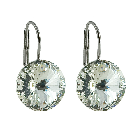 Náušnice Rivoli se Swarovski Elements Krystal 14 mm