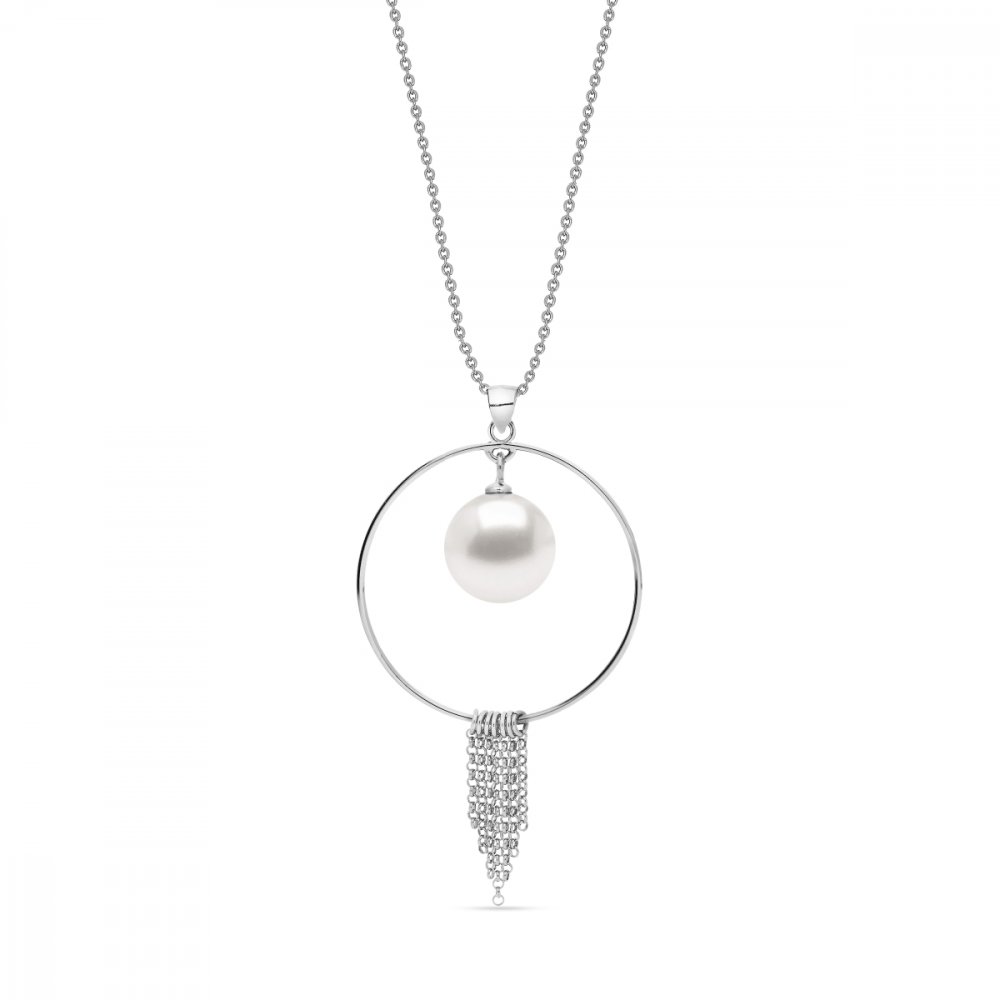 Náhrdelník bílý se Swarovski Elements Eden NRD581812W White