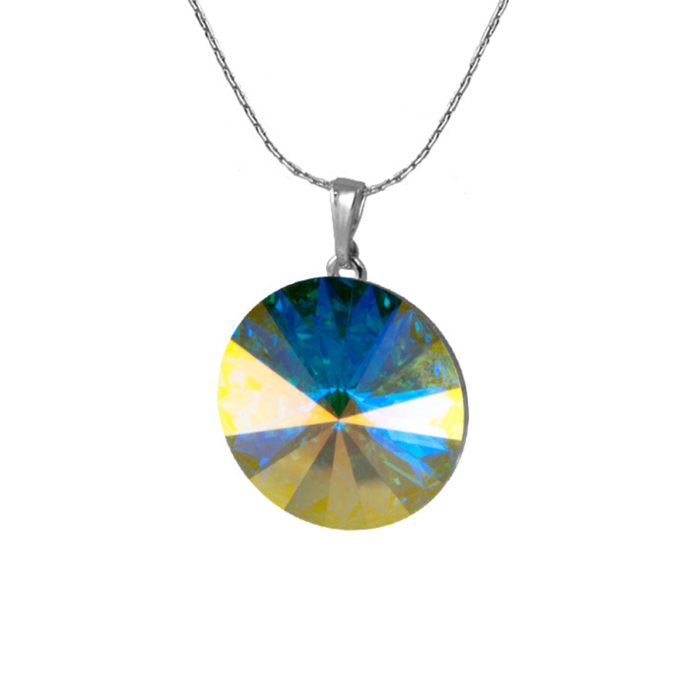 Levně Náhrdelník Rivoli se Swarovski Elements AB 18 mm