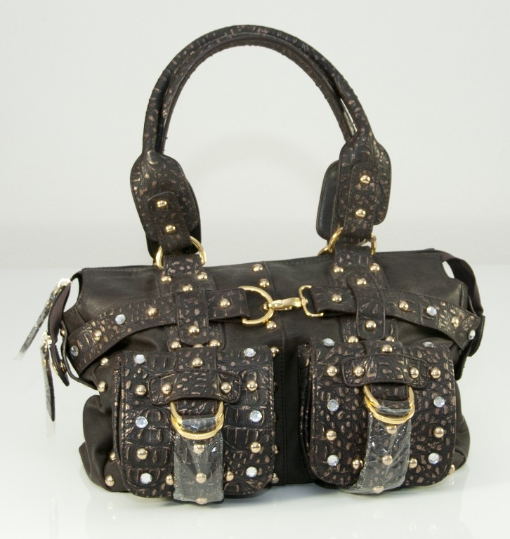 Stylová hnědá kabelka