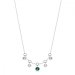 Náhrdelník zelený se Swarovski Elements Brio NROLO20385EMC Emerald