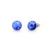 Náušnice Rivoli so Swarovski Elements Sweet Candy Studs K1122SS47SA Sapphire 10 mm