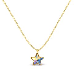 Náhrdelník duhový se Swarovski Elements Astral Star NG28165AB