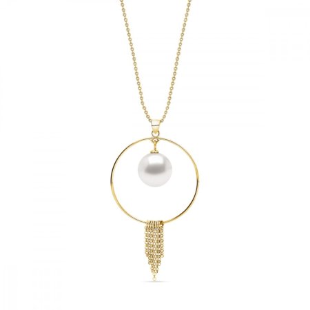 Náhrdelník biely so Swarovski Elements Eden NRDG581812W White
