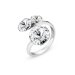 Prsten se Swarovski Elements Lollipop P11223C Crystal