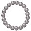 Perlový náramok šedý 56010.3 grey