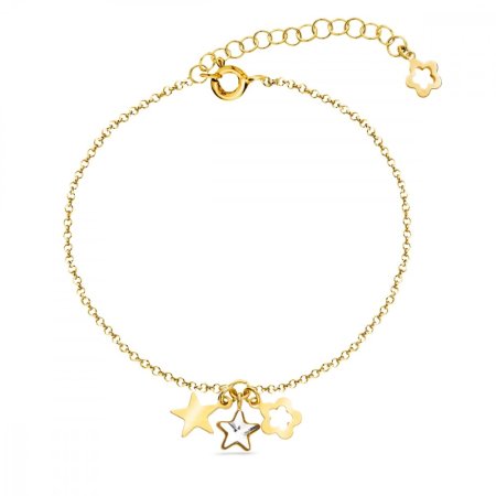 Náramok číry sa Swarovski Elements Joy BGMIX2816C Krystal