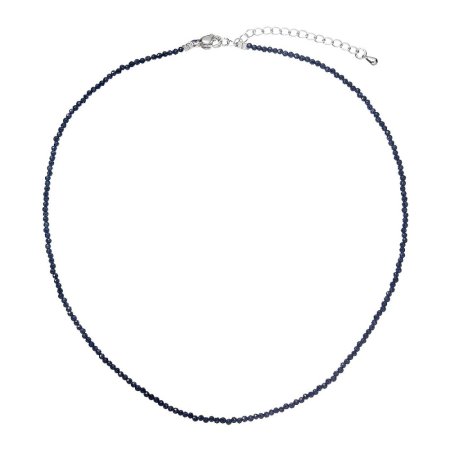 Náhrdelník s blue sandstone kamene 42012.3 oceľ