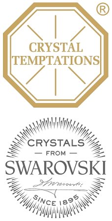 Kovová pozlátená figúrka Vodnár s bielymi kryštálmi Swarovski Elements