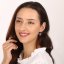 Stříbrné náušnice visací s krystaly Swarovski mix barev kulaté 31161.4 Galaxy