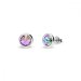 Náušnice fialové se Swarovski Elements Tiny Bonbon Studs KR1122SS29VL Vitrail Light 6 mm