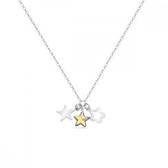 Náhrdelník dúhový so Swarovski Elements Joy NMIX2816AB
