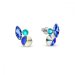 Náušnice modré sa Swarovski Elements Artesia K2201MIX1SAAB