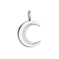 Strieborný prívesok mesiac 14058.1