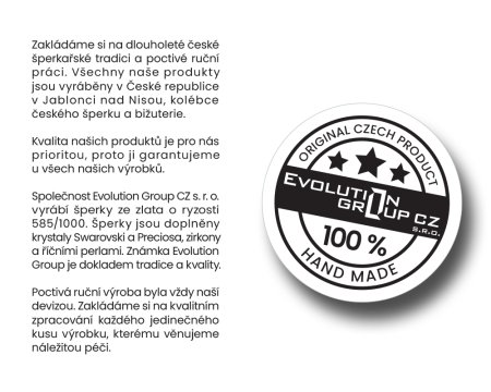 Zlaté dětské náušnice visací kytičky s modrým zirkonem 991013.3 Aqua