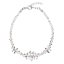 Stříbrný náramek se Swarovski krystaly AB efekt 33107.2 AB