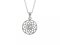 Náhrdelník mandala se Swarovski Elements Krystal