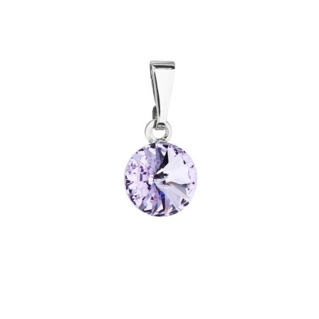 Prívesok Rivoli so Swarovski Elements Violet 8 mm