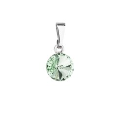 Prívesok Rivoli so Swarovski Elements Chrysolite 8 mm