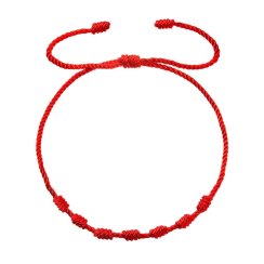 Kabbalah náramok 13091.3 červený