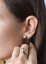Náušnice so Swarovski Elements 31142.3 Bronze 8 mm