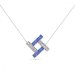 Náhrdelník modrý so Swarovski Elements Sol NFMP4CSA Sapphire