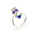 Prsteň kocka sa Swarovski Elements Cube P48416PVM Vitrail Medium 6 mm
