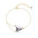 Náramok číry sa Swarovski Elements Trident BGROLO327118C Krystal