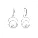 Náušnice čiré se Swarovski Elements Glory KWOD1122SS29C Krystal