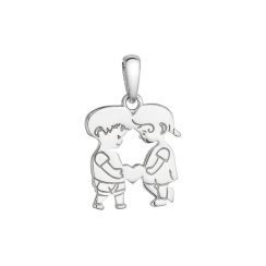 Strieborný prívesok priateľstva 64004