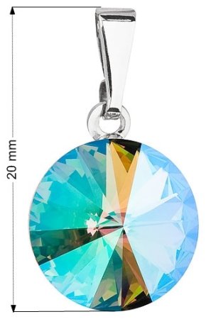 Přívěsek Rivoli se Swarovski Elements Paradise Shine 12 mm