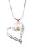 Náhrdelník se Swarovski Elements srdce Krystal AB