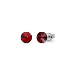 Náušnice červené Rivoli so Swarovski Elements Sweet Candy Studs K1122SS29SI Siam 6 mm