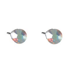 Náušnice so Swarovski Elements bodka AB 5 mm