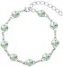 Náramek zelený Rivoli se Swarovski Elements Chrysolite 8 mm