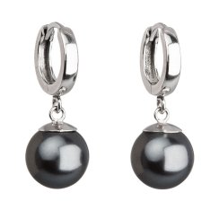 Náušnice so Swarovski Elements 31151.3 Grey