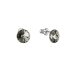 Náušnice Rivoli so Swarovski Elements Black Diamond 8 mm