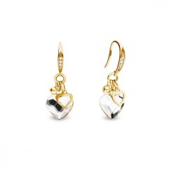 Náušnice čiré se Swarovski Elements Bliss KWCGMIX2808C Krystal